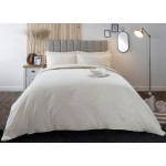 Belledorm Brushed Cotton Flat Sheets in Cream